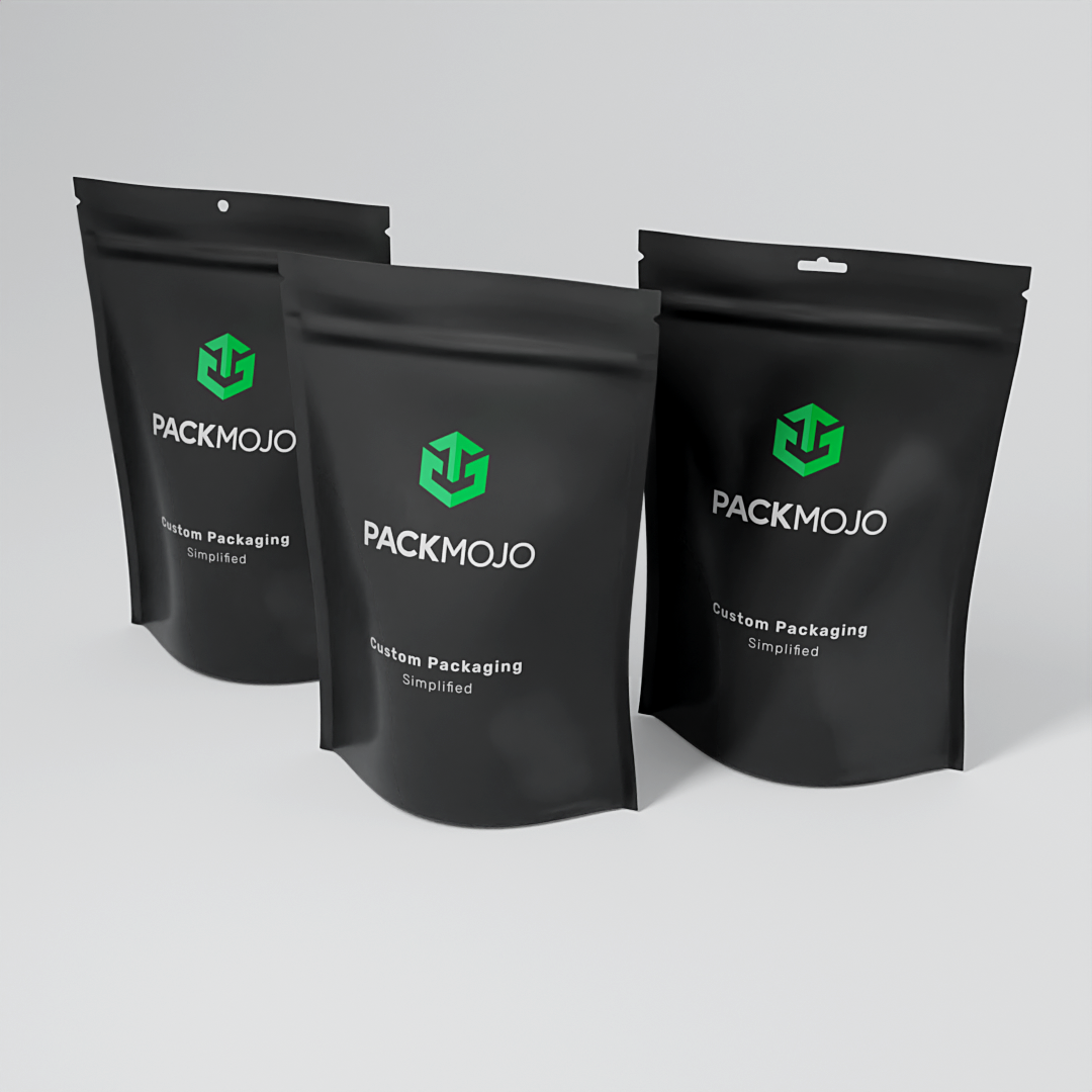 PackMojo Custom Resealable Pouches