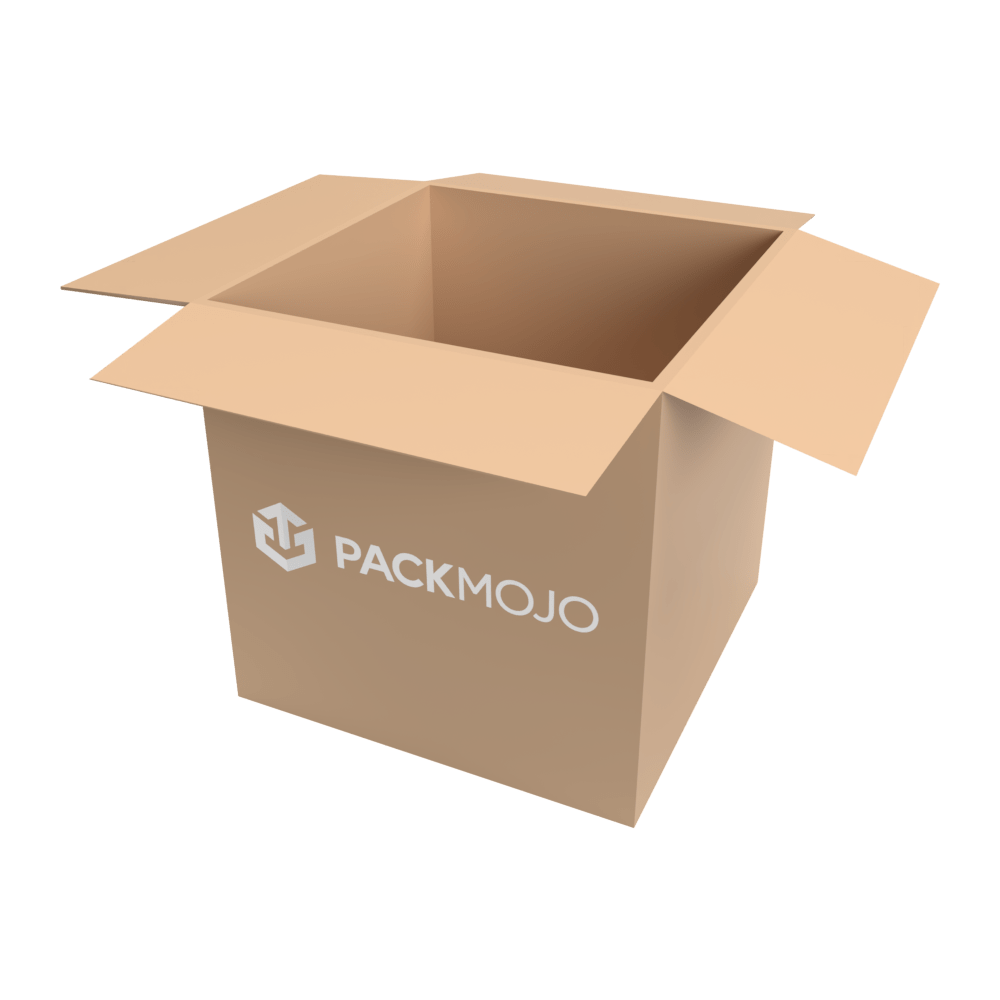 Custom Shipping Box Mockup PackMojo