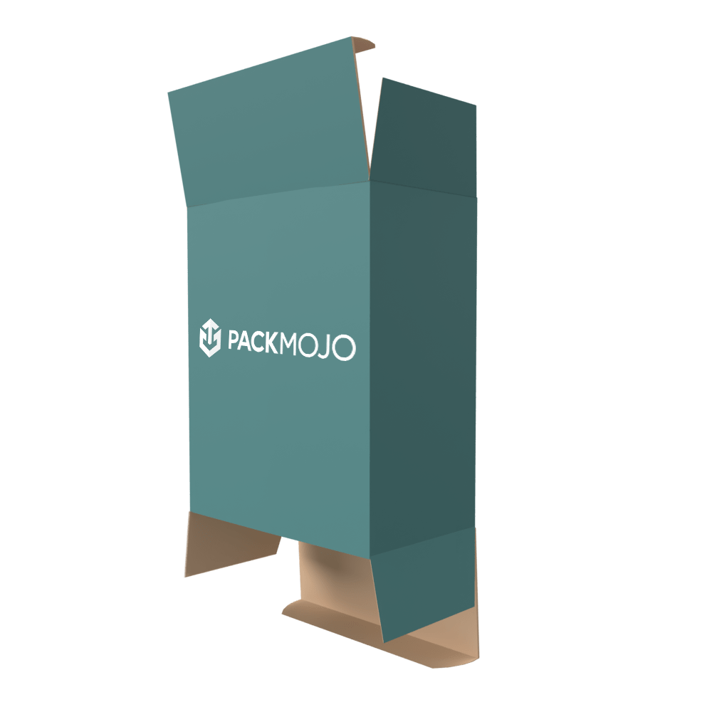 Reverse Tuck End Folding Carton Box Mockup PackMojo