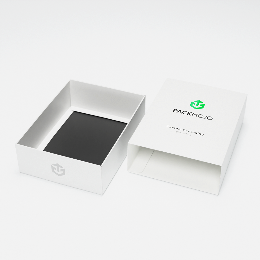 PackMojo Foldable Tray and Sleeve Box with Thin Walls