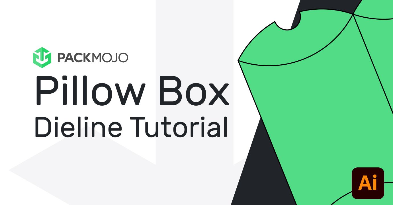 Pillow Box Dieline Tutorial