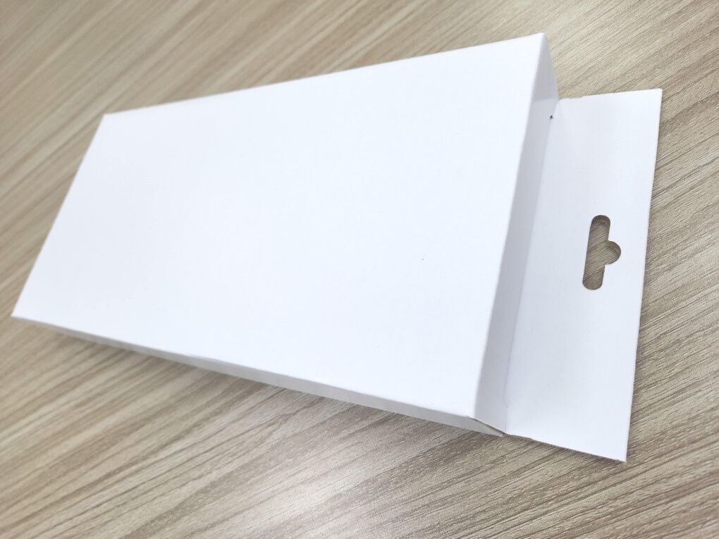 Structural Sample Folding Carton Box with Hang Tab