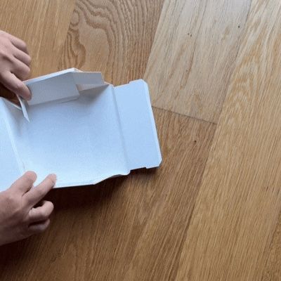 Thick Walled Foldable Tray And Sleeve Front and Back Wall