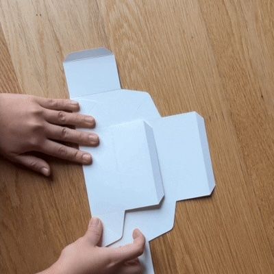 Thin Walled Foldable Tray And Sleeve Crease