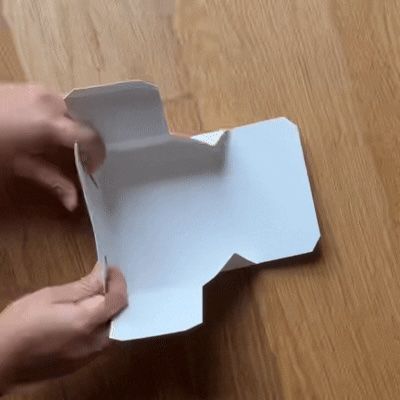 Thin Walled Foldable Tray And Sleeve Front and Back Wall